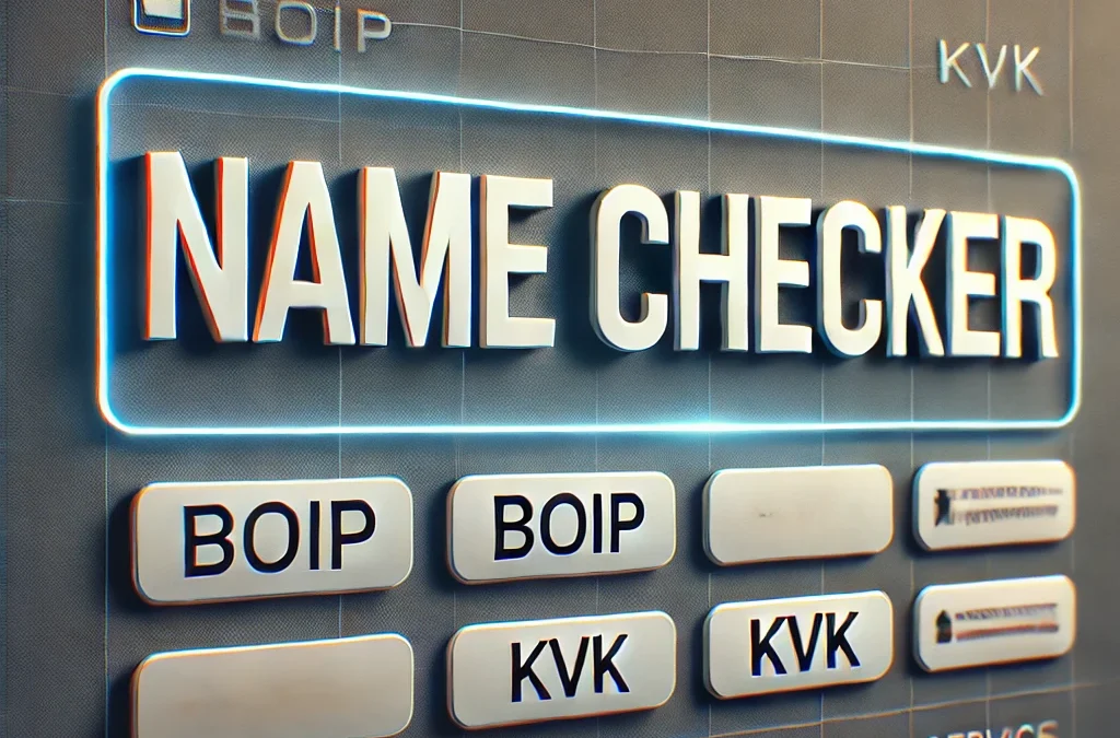 Simplifying Business Name Registration: Introducing Name Checker