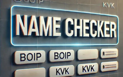 Simplifying Business Name Registration: Introducing Name Checker